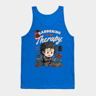 Gardening is My Therapy - Cute Geek Movie Gift Tank Top